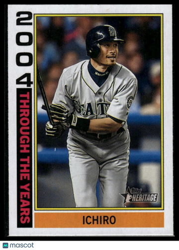 2025 Topps Heritage Ichiro #TTY-17 Through the Years