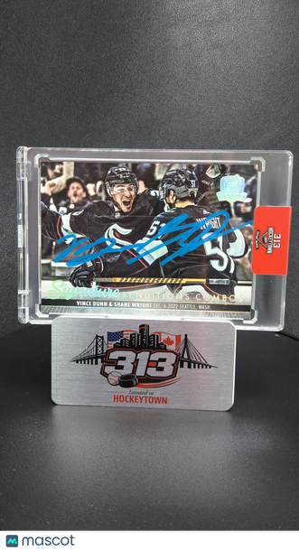 2023-24 Upper Deck The Cup Signature Renditions Combos Shane Wright Vince Dunn #SR2-DW