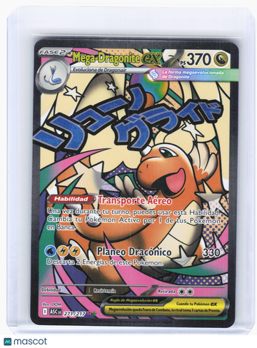 Ascended Heroes Mega Dragonite ex Holo Mega Attack Rare Spanish #271
