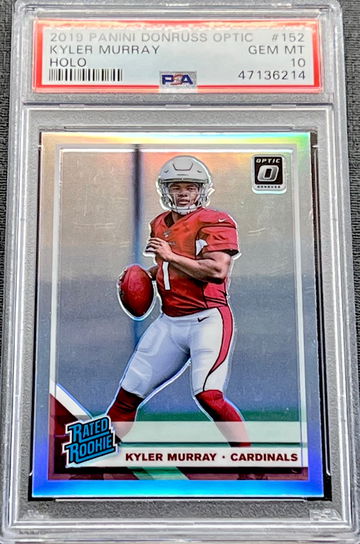 2019 Kyler Murray Panini Donruss Optic Holo #152 PSA 10 GEM MINT Rookie Card RC Arizona Cardinals