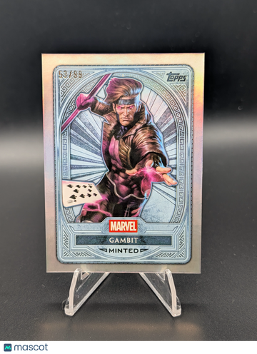 2025 Topps Marvel Mint Gambit Platinum /99 #119