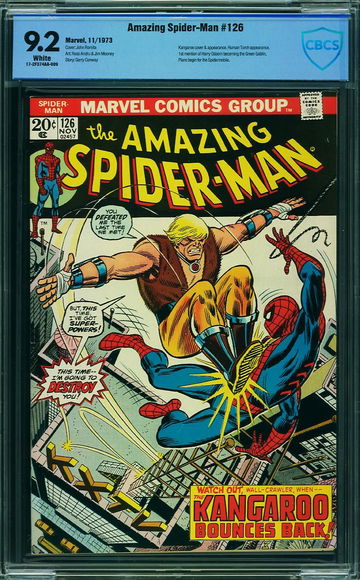 AMAZING SPIDER-MAN #126, CBCS 9.2 NM-