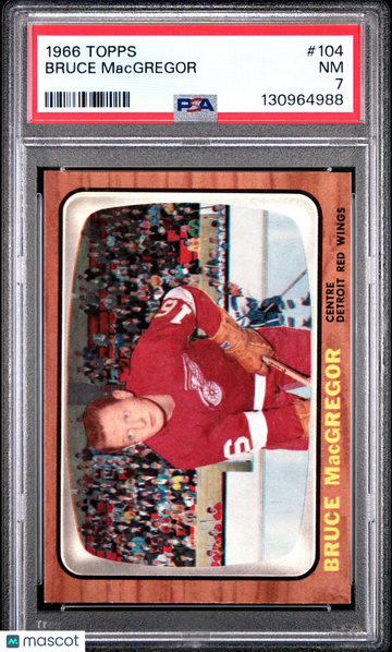 1966 Topps Bruce Macgregor #104 PSA 7