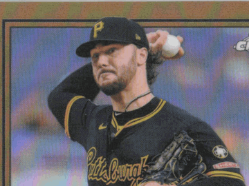 2026 Topps Paul Skenes Pittsburgh Pirates #62 Flagship Collection Gold Baseball Trading Card SN