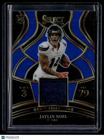 2026 Panini Select Draft Selections Prizm Jaylin Noel #DSM-JNL Blue RC Memorabilia