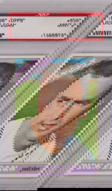 1966 Topps Dick Egan #536 PSA 9 P1310