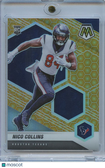 2021 Panini Mosaic Nico Collins #330 Rookie
