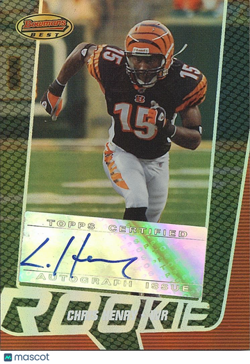 2005 Bowman's Best Chris Henry Rookie