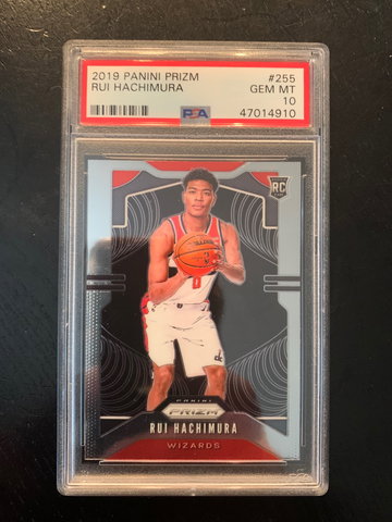 2019 Prizm Rui Hachimura PSA 10