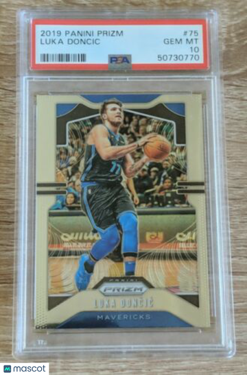 2019 Panini Prizm Luka Doncic #75 Parallel PSA 10