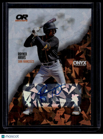 2024 Onyx Rips Rayner Arias #RARAAR Autographs AU