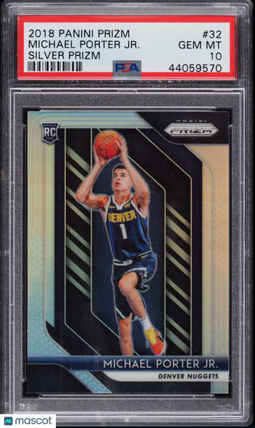 2018 Panini Prizm Michael Porter Jr. #32 PSA 10