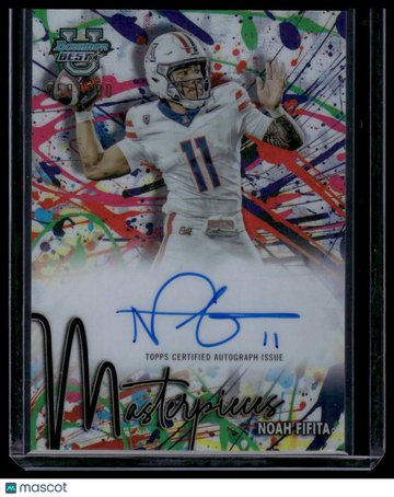 2024 Bowman University Best Noah Fifita #BMA-NF Bowman Masterpieces Autographs SN,AU