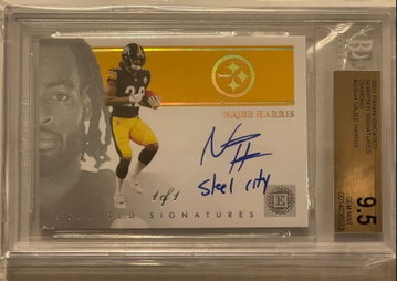2021 Encased Najee Harris Scripted Signatures  1/1! BGS 9.5/10