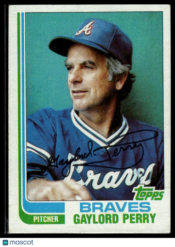 1982 Topps Gaylord Perry #115