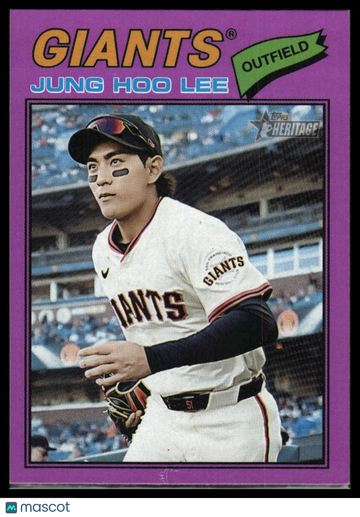 2026 Topps Heritage Jung Hoo Lee #171 Light Purple