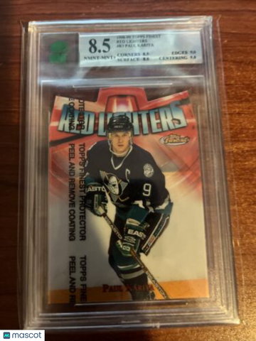 1998-99 Topps Finest Paul Kariya MNT 8.5