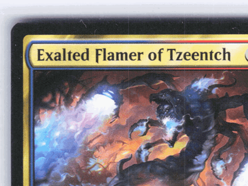 Warhammer 40,000 Exalted Flamer of Tzeentch Non-Foil Rare #119