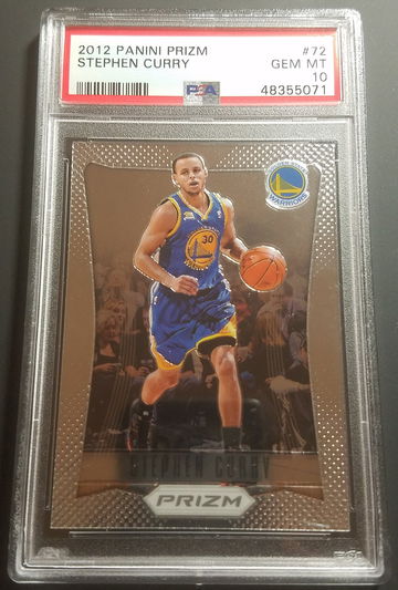 Stephen Curry 2012 Panini Prizm PSA 10 #72 Steph