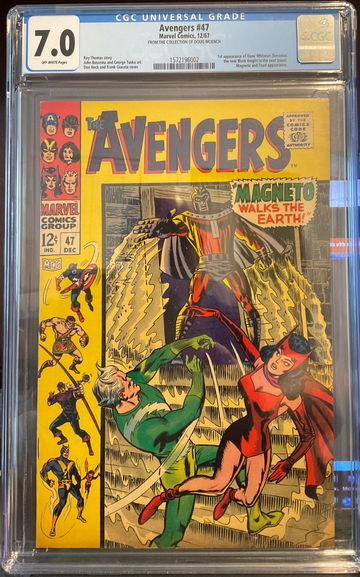 Avengers #47 - from the collection of Doug Moench