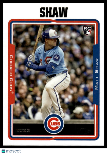 2025 Topps Archives Matt Shaw #263 RC