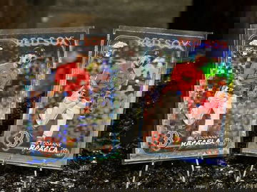 2024 Topps Chrome CEDDANNE RAFAELA RCs X-FRACTOR & REFRACTOR ROOKIES Red Sox