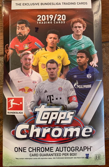 2019/20 Topps Chrome Bundesliga Soccer
