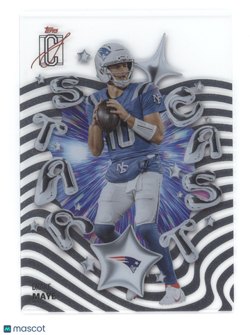 2025 Topps Signature Class Drake Maye #SC-13 Star Cast