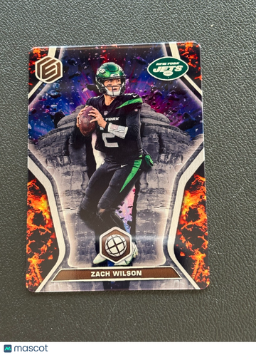2022 Panini Elements Zach Wilson Panini Authentic