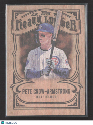 2024 Topps Heavy Lumber Pete Crow-Armstrong #HL-7