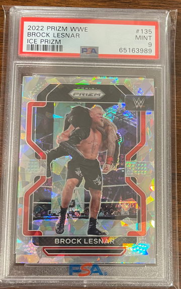 2022 Panini Prizm WWE Hulk Hogan Silver Prizm PSA 9 Mint