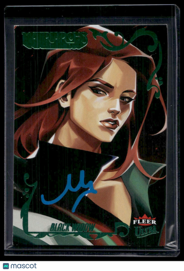 2024 Fleer Ultra Matriarchs of Marvel Black Widow 80/80 Artist Autograph #13