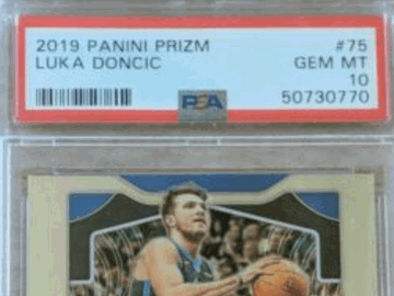 2019 Panini Prizm Luka Doncic #75 Parallel PSA 10