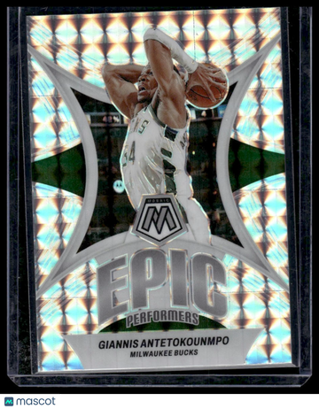 2023-24 Panini Mosaic Giannis Antetokounmpo #8 Epic Performers Mosaic