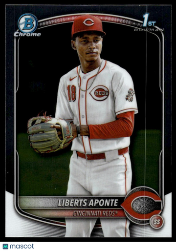 2025 Bowman Chrome Liberts Aponte #BCP-174 Bowman Chrome Prospects