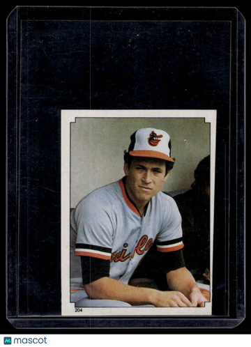 1984 Topps Stickers Cal Ripken #204