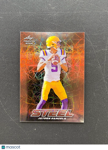 2023 Leaf Trinity Jayden Daniels Tiger Rookie