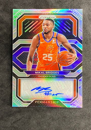2020 Prizm Mikal Bridges Penmanship Prizm