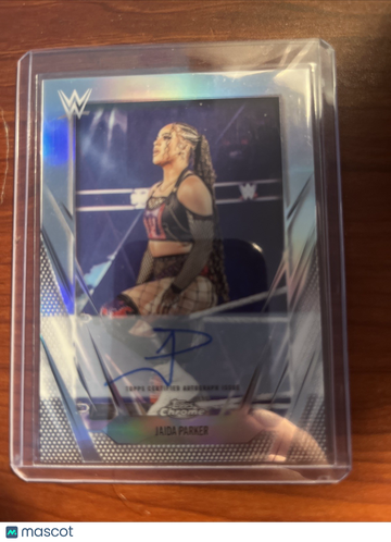 2026 Topps Chrome WWE Jaida Parker #BCA-JAP Chrome Topps
