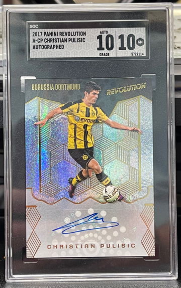 2017 Panini Revolution Christian Pulisic Auto SGC 10/10