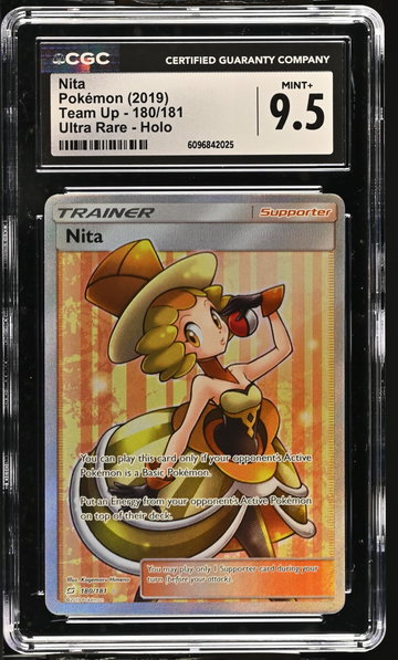 2019 Team Up #180/181 Nita Ultra Rare CGC 9.5