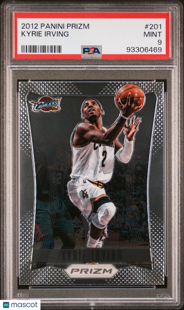 2012 Panini Prizm Kyrie Irving #201 PSA 9