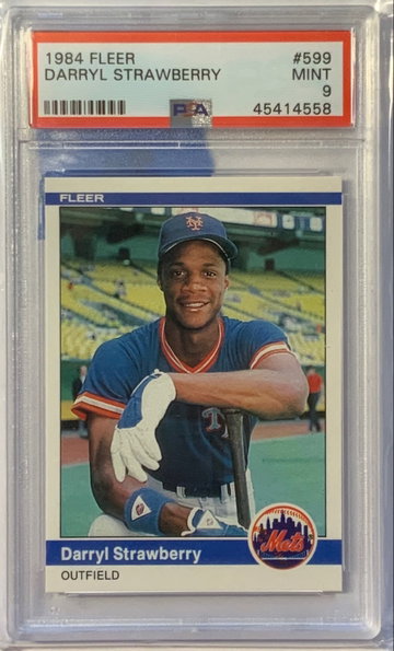 1984 Fleer Darryl Strawberry