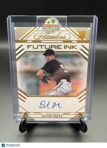 2024 Panini Flawless Future Ink David Festa #DI-FI SN AU