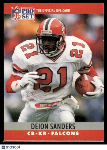1990 Pro Set Deion Sanders #36