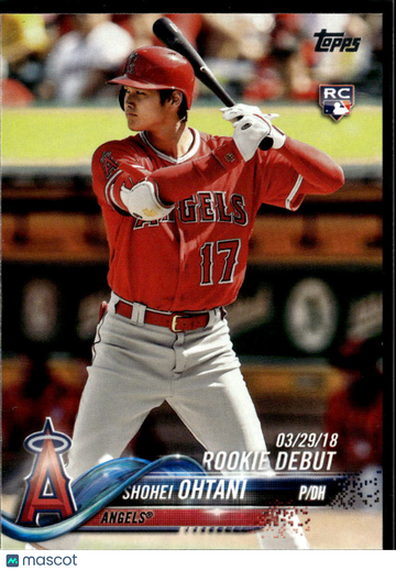 2018 Topps Update Series Shohei Ohtani #US285 RC