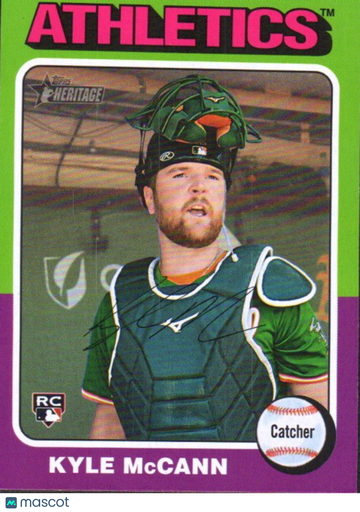 2024 Topps Heritage Kyle McCann #682 RC
