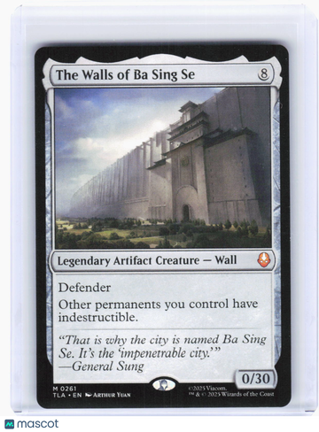 Avatar: The Last Airbender The Walls of Ba Sing Se Non-Foil Mythic #261