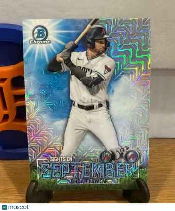 2023 Bowman - Sights on September Mojo Refractors Jordan Lawlar #SOS-1