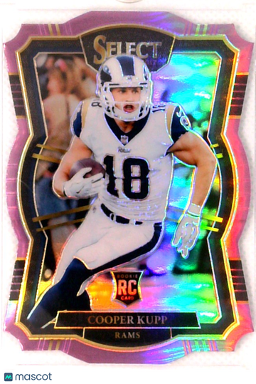 2018 Panini Select Football Cooper Kupp #170 Purple Prizm /75 RC